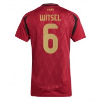 Maglie da calcio Belgio Axel Witsel #6 Prima Maglia Femminile Europei 2024 Manica Corta